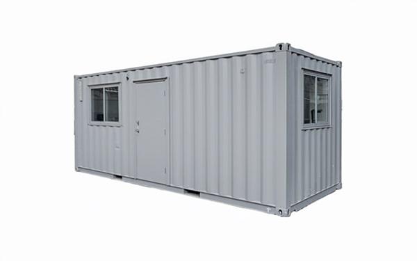 shipping container offices can be equipped with a range of utilities, including electricity, heating, air conditioning, and plumbing